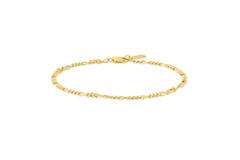  Chill Voyager - Schakelarmbanden - Zilver / 14kt GP - 18,5cm